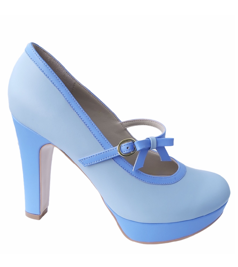 next blue pumps