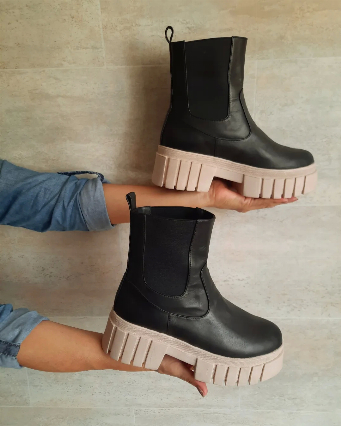 BOTAS FLAVIA  NEGRA- PRE ORDER