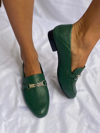MOCASINES CATA CLASICO  VERDE_PRE ORDER