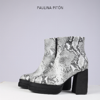 Botines Paulina piton