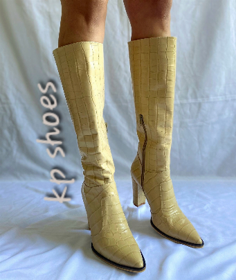 BOTAS NICOLLE MARFIL-PRE ORDER