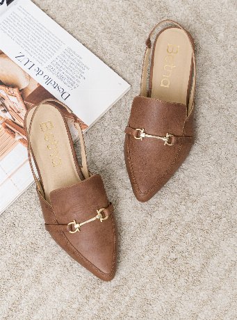 Flats Elizabeth - camel