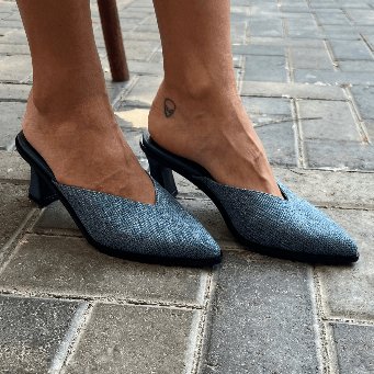 Mules Pierina - Azul