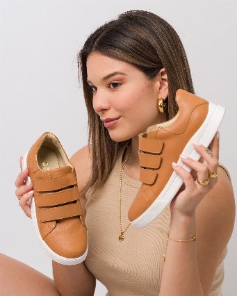 Zapatillas Antonella - camel