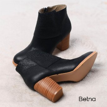 Botines Marlene - negro 