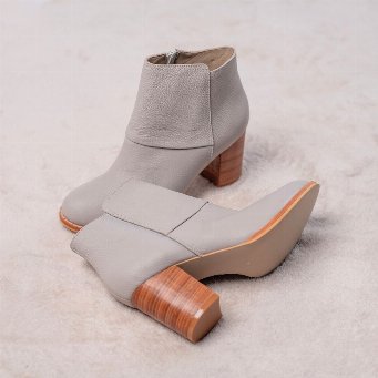 Botines Marlene - gris lavanda 