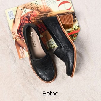 Mocasines Amelia - negro