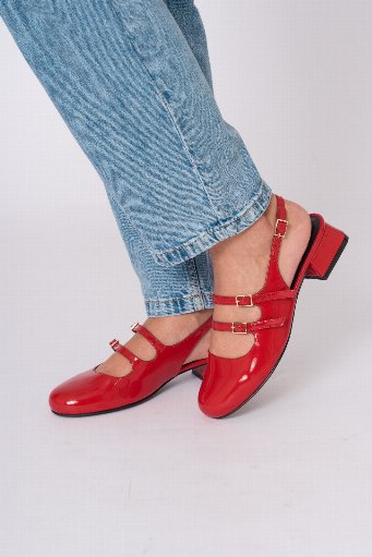 Mary janes Belen - rojo 