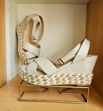 SANDALIAS CAMILA BEIGE MATE PRE ORDER