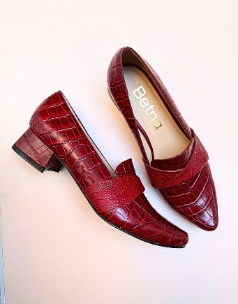 Mocasines Penélope -cherry