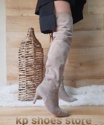 BOTAS BUCANERAS MARBELLA BEIGE PRE ORDER