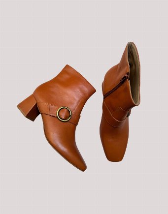 Botines Victoria - camel 