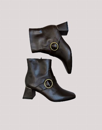 Botines Victoria - chocolate 
