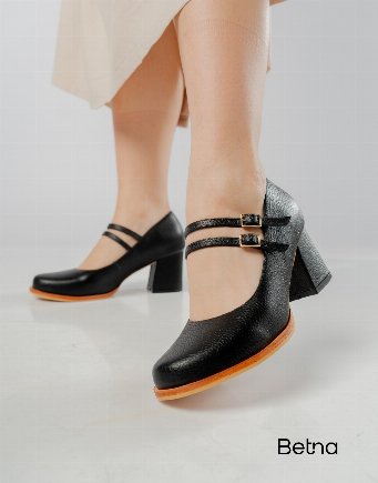 Mary janes Adelle - negro 