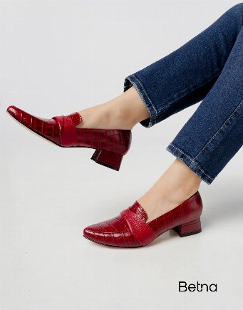 Mocasines Penélope - cherry