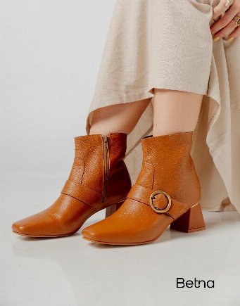 Botines Victoria - camel 