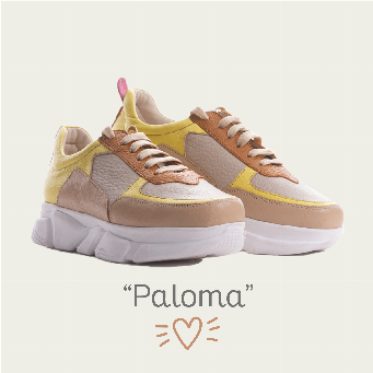 Zapatillas Paloma Marron