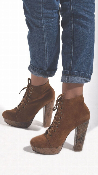 BOOTIE MELITZA CAMEL 