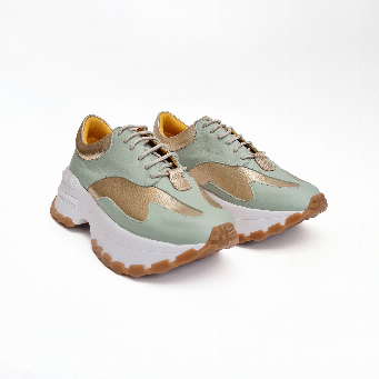 Sneakers Palermo  Menta Gold