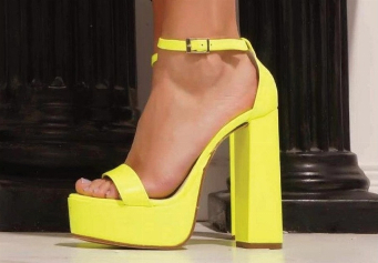 PUMPS  ABRIL  AMARILLO - PRE ORDER