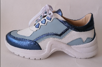 Zapatillas Azules con celeste